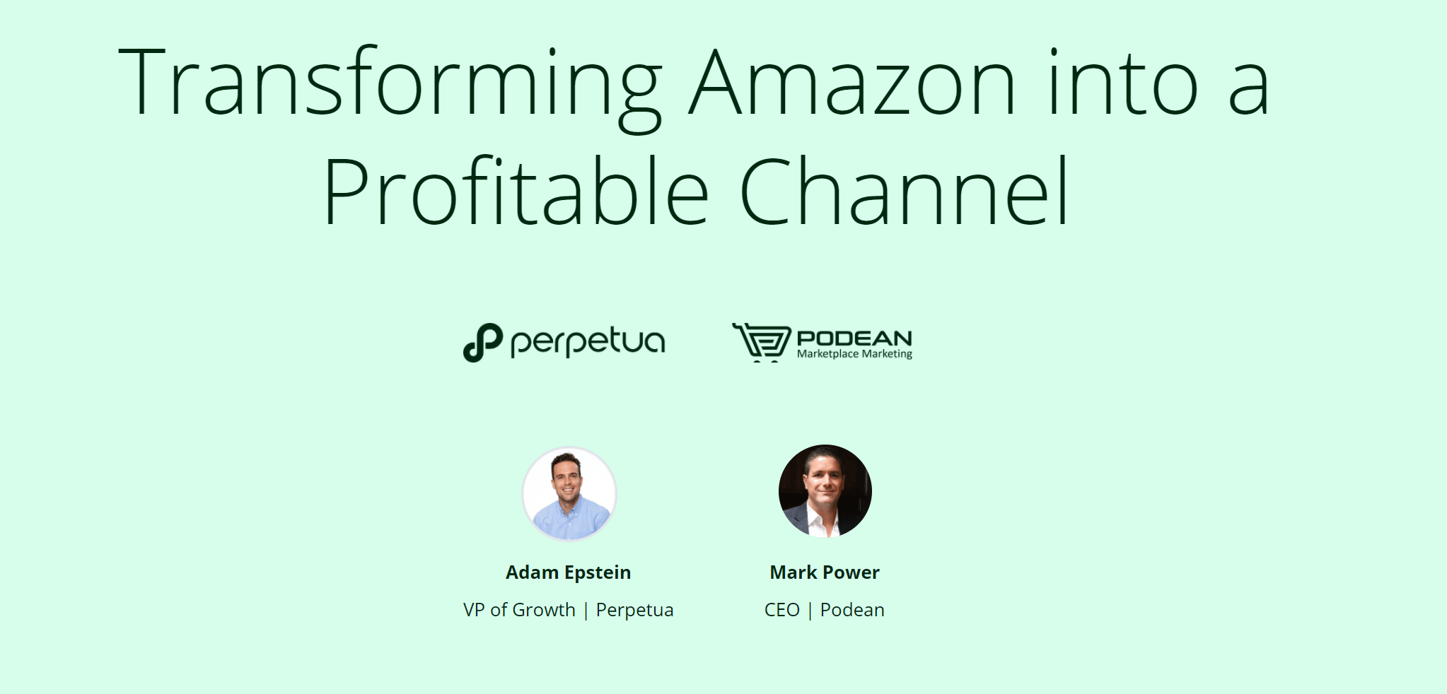 Interview: Transforming Amazon into a Profitable Channel